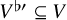upper V Superscript normal flat prime Baseline subset of or equal to upper V