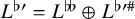 upper L Superscript normal flat prime Baseline equals upper L Superscript normal flat normal flat Baseline circled plus upper L Superscript normal flat prime number sign