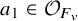 a 1 element of script upper O Subscript upper F Sub Subscript v
