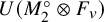 upper U left parenthesis upper M 2 Superscript ring Baseline circled times upper F Subscript v Baseline right parenthesis