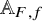 double struck upper A Subscript upper F comma f