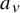a Subscript v