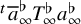 Superscript t Baseline a overbar Subscript infinity Superscript normal flat Baseline upper T Subscript infinity Superscript normal flat Baseline a Subscript infinity Superscript normal flat