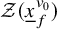 script upper Z left parenthesis x underbar Subscript f Superscript v 0 Baseline right parenthesis