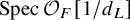 upper S p e c script upper O Subscript upper F Baseline left bracket 1 divided by d Subscript upper L Baseline right bracket