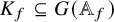 upper K Subscript f Baseline subset of or equal to upper G left parenthesis double struck upper A Subscript f Baseline right parenthesis