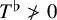 upper T Superscript normal flat Baseline not greater than 0