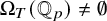normal upper Omega Subscript upper T Baseline left parenthesis double struck upper Q Subscript p Baseline right parenthesis not equals normal empty set