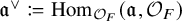 German a Superscript or Baseline colon equals q hom Subscript script upper O Sub Subscript upper F Baseline left parenthesis German a comma script upper O Subscript upper F Baseline right parenthesis