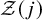 script upper Z left parenthesis j right parenthesis