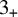 3 Subscript plus
