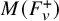 upper M left parenthesis upper F Subscript v Superscript plus Baseline right parenthesis
