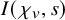 upper I left parenthesis chi Subscript v Baseline comma s right parenthesis