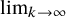 limit Underscript k right arrow infinity Endscripts