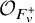 script upper O Subscript upper F Sub Subscript v Sub Superscript plus