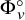 normal upper Phi Subscript v Superscript ring