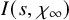 upper I left parenthesis s comma chi Subscript infinity Baseline right parenthesis