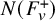 upper N left parenthesis upper F Subscript v Superscript plus Baseline right parenthesis