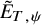 upper E overtilde Subscript upper T comma psi