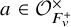 a element of script upper O Subscript upper F Sub Subscript v Sub Superscript plus Superscript times