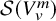 script upper S left parenthesis upper V Subscript v Superscript m Baseline right parenthesis