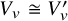 upper V Subscript v Baseline approximately equals upper V prime Subscript v