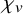 chi Subscript v