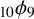 Subscript 10 Baseline phi 9