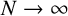 upper N right arrow infinity