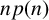 n p left parenthesis n right parenthesis
