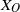 upper X Subscript upper O