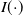 upper I left parenthesis dot right parenthesis