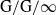 normal upper G divided by normal upper G divided by normal infinity