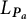 upper L Subscript bold italic upper P Sub Subscript a