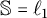 double struck upper S equals script l 1