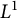 upper L Superscript 1