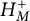 upper H Subscript upper M Superscript plus