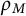 rho Subscript upper M