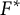 upper F Superscript asterisk