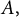 upper A comma