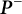 bold italic upper P Superscript minus