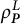 rho Subscript bold italic upper P Superscript upper L