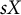 s upper X