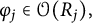 phi Subscript j Baseline element of script upper O left parenthesis upper R Subscript j Baseline right parenthesis comma
