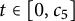 t element of left bracket 0 comma c 5 right bracket
