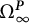 normal upper Omega Subscript infinity Superscript bold italic upper P