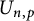 upper U Subscript n comma p
