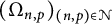 left parenthesis normal upper Omega Subscript n comma p Baseline right parenthesis Subscript left parenthesis n comma p right parenthesis element of script upper N