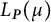 upper L Subscript bold italic upper P Baseline left parenthesis mu right parenthesis