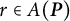 r element of upper A left parenthesis bold italic upper P right parenthesis